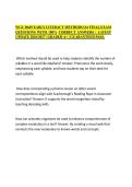 WGU D669 EARLY LITERACY METHODS OA FINAL EXAM&NewLine;QUESTIONS WITH 100&percnt; CORRECT ANSWERS &vert; LATEST&NewLine;UPDATE 2026&sol;2027 &vert; GRADED A&plus; &vert; GUARANTEED PASS&period; 