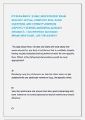 FIT BCBA MOCK  EXAM &vert;&vert; MOST RECENT EXAM &NewLine;2026-2027 ACTUAL COMPLETE REAL EXAM &NewLine;QUESTIONS AND CORRECT ANSWERS                                            &NewLine;&lpar;EXPERTLY VERIFIED ANSWERS&rpar; ALREADY &NewLine;GRADED A&plus; &vert; GUARANTEED SUCCESS&excl;&excl;                          &NewLine;BR