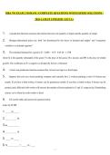 MBA 701 EXAM 2 OSMANI &vert; COMPLETE QUESTIONS WITH EXPERT SOLUTIONS &vert; 2026 LATEST UPDATED &vert; GET A&plus;
