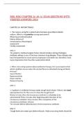 BIOL MISC CHAPTER 26&lowbar;40&lowbar;41 EXAM QUESTIONS WITH VERIFIED ANSWERS 2026&comma;100&percnt;CORRECT