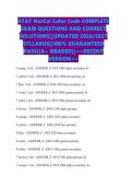 AT&T NorCal Color Code COMPLETE &NewLine;EXAM QUESTIONS AND CORRECT &NewLine;SOLUTIONS&vert;&vert;UPDATED 2026&sol;2027 &NewLine;SYLLABUS&vert;&vert;100&percnt; GUARANTEED &NewLine;PASS&vert;&vert;A&plus; GRADED&vert;&vert;<<RECENT &NewLine;VERSION>> 
