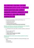 ISA CERTIFIED CONTROL SYSTEMS &NewLine;TECHNICIAN &lpar;CCST&rpar; LEVEL III PRACTICE &NewLine;EXAM QUESTION AND CORRECT &NewLine;ANSWERS &lpar;VERIFIED ANSWERS&rpar; PLUS &NewLine;RATIONALES 2026 Q&A INSTANT &NewLine;DOWNLOAD PDF