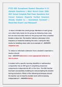 FTCE ESE Exceptional Student Education K-12&sol; &NewLine;&lpar;Sample Questions&rpar; &vert;&vert; Most Recent Exam 2026&NewLine;2027 Actual Complete Real Exam Questions And &NewLine;Correct Answers &lpar;Expertly Verified Answers&rpar; &NewLine;Already Graded A&plus; &vert; Guaranteed Success&excl;&excl; &vert; &NewLine;Brand New Exam&excl;&excl; Just Rel