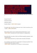 RN PHARMACOLOGY ASSESSMENT-&NewLine;A &lpar;2026&sol;2027&rpar; UPDATE&vert;EXAM&NewLine;QUESTIONS WITH MULTIPLE&NewLine;CHOICES &vert;VERIFIED & REVISED&NewLine;ANSWERS &lpar;NEW&rpar;&excl;&excl;&excl;