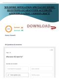 WILDFIRE MITIGATION SPECIALIST STUDY QUESTIONS &vert;GUARANTEED ACCURATE ANSWERS &vert;LATEST VERSION 2026&rsquo;27