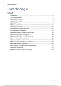 Biotechnologie volledige samenvatting &vert; Agro en biotechnologie Hogeschool Gent &vert; 2025&sol;26