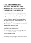 FL DCF CHILD CARE PRESCHOOL&NewLine;APPROPRIATE PRACTICES 2026 EXAM&NewLine;PREPARATION PACK KEY DEVELOPMENTAL&NewLine;GUIDELINES AND SAMPLE QUESTIONS&NewLine;