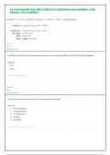 CS 3308 GRADED QUIZ UNIT 5 RESULTS &vert; QUESTIONS AND ANSWERS &vert; 2026 UPDATE &vert; 100&percnt; CORRECT&period;