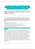 ATI PN MEDICAL-SURGICAL PROCTORED EXAM WITH NGN 2026&sol;2027 &vert; Recently Updated &vert; A&plus; Graded &vert; 100&percnt; Correct Answers &vert; Pass Guaranteed - A&plus; Graded&NewLine;&NewLine;