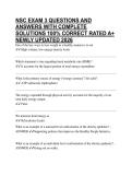 NSC EXAM 3 QUESTIONS AND ANSWERS WITH COMPLETE SOLUTIONS 100&percnt; CORRECT RATED A&plus; NEWLY UPDATED 2026