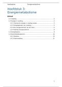 Energiemetabolisme &vert; Voedingsleer &vert; Hogeschool Gent &vert; 2025&sol;26