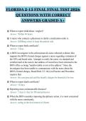 FLORIDA 2-15 FINAL FINAL TEST 2026&NewLine;QUESTIONS WITH CORRECT&NewLine;ANSWERS GRADED A&plus;&NewLine;