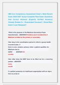 HBI Core Competency Assessment Exam &vert;&vert; Most Recent &NewLine;Exam 2026-2027 Actual Complete Real Exam Questions &NewLine;And Correct Answers &lpar;Expertly Verified Answers&rpar; &NewLine;Already Graded A&plus; &vert; Guaranteed Success&excl;&excl; &vert; Brand New &NewLine;Exam&excl;&excl; Just Released&excl;&excl; 