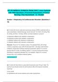 ATI PN MEDICAL SURGICAL EXAM 2026 PACKAGE DEAL &vert; Latest Updated with NGN Questions &vert; Proctored Assessment &vert; Practical Nursing &vert; Pass Guaranteed - A&plus; Graded