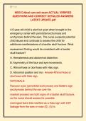 HESI Critical care exit exam ACTUAL VERIFIED &NewLine;QUESTIONS AND CORRECT DETAILED ANSWERS &NewLine;LATEST UPDATE&period;pdf 