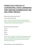 PHARMACOLOGY MADE EASY 4&period;0&NewLine;GASTROINTESTINAL SYSTEM COMPREHENSIVE&NewLine;STUDY GUIDE 2026 GI PHARMACOLOGY AND&NewLine;DRUG THERAPY PRINCIPLES