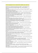 NURS 5357 NEUROBIOLOGY EXAM 4 QUESTIONS WELL ANSWERED LATEST UPDATE 2026