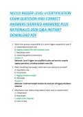 NCCCO RIGGER LEVEL II CERTIFICATION &NewLine;EXAM QUESTION AND CORRECT &NewLine;ANSWERS &lpar;VERIFIED ANSWERS&rpar; PLUS &NewLine;RATIONALES 2026 Q&A INSTANT &NewLine;DOWNLOAD PDF 