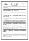 Class notes English 