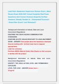Lead Paint Abatement Supervisor Review Exams &vert;&vert; Most Recent Exams 2026-2027
