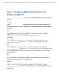 Code I - Persons and Domicile Questions and&NewLine;answers Graded A&plus;