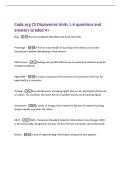 Code&period;org CS Discoveries Units 1-6 questions and&NewLine;answers Graded A&plus;