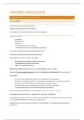 Hemato-oncologie samenvatting 1ste Master Geneeskunde Ku Leuven