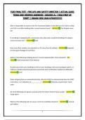 FLSD FINAL TEST - FIRE LIFE AND SAFETY DIRECTOR &vert; ACTUAL QUESTIONS AND VERIFIED ANSWERS &vert; GRADED A&plus; &vert; PASS FIRST ATTEMPT &vert; BRAND NEW 2026 UPDATE&excl;&excl;&excl;&excl;&excl;&excl;&excl;