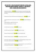 NYC FLSD TEST - FIRE LIFE AND SAFETY DIRECTOR &vert; ACTUAL QUESTIONS AND VERIFIED ANSWERS &vert; GRADED A&plus; &vert; PASS FIRST ATTEMPT &vert; BRAND NEW 2026 UPDATE&excl;&excl;&excl;&excl;&excl;&excl;&excl;