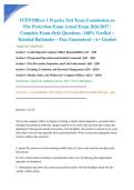 TCFP Officer 1 Practice Test Texas Commission on Fire Protection Exam Actual Exam 2026&sol;2027 &vert; Complete Exam-Style Questions &vert; 100&percnt; Verified &ndash; Detailed Rationales &ndash; Pass Guaranteed &ndash; A&plus; Graded&NewLine;&NewLine;