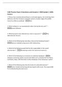C182 Practice Exam A Questions and Answers &vert; 2026 Update &vert; 100&percnt;&NewLine;Correct&period;