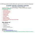 AVCPM Exam questions on public health and the respective answers at the end of each question
