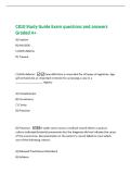 C810 Study Guide Exam questions and answers&NewLine;Graded A&plus;&NewLine;A&rpar; Implant&NewLine;B&rpar; HIV&sol;AIDS&NewLine;C&rpar; Birth defects&NewLine;D&rpar; Trauma&NewLine;C&rpar; Birth defects -Case definition is important for all types of registries&period; Age&NewLine;will certainly be an important criterion for accessing a case in