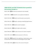 C838 ISO&sol;IEC and NIST Standards Exam questions&NewLine;and answers Graded A&plus;
