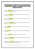 BTEC BUSINESS LEVEL 2 FINANCE UNIT 2&vert; ACTUAL QUESTIONS AND VERIFIED ANSWERS &vert; GRADED A&plus; &vert; PASS FIRST ATTEMPT &vert; BRAND NEW 2026 UPDATE&excl;&excl;&excl;&excl;&excl;&excl;&excl;