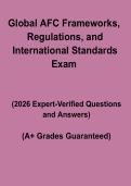 Global AFC Frameworks&comma; Regulations&comma; and International Standards &ndash; Complete Study Guide 2026