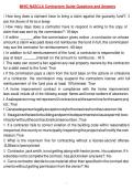 MHIC NASCLA Contractors Guide Questions and Answers &NewLine;