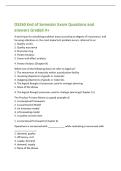 DS350 End of Semester Exam Questions and&NewLine;answers Graded A&plus;