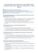NSG432&sol; NSG 432 Exam 1 &lpar;Latest 2026&sol;2027 Update&rpar; &vert; Complete Exam Questions with Verified Answers and Detailed Rationales &vert; GTPAL&comma; Naegele's Rule&comma; Pregnancy Signs &vert; A&plus; Graded &vert; Grand Canyon University