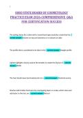 OHIO STATE BOARD OF COSMETOLOGY&NewLine;PRACTICE EXAM 2026-COMPREHENSIVE Q&A&NewLine;FOR CERTIFICATION SUCCESS