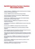 Mar3400 Chuck Viosca Fsu Exam 1 Questions With Complete Answers