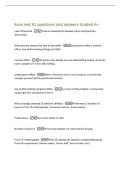 Econ test &num;1 questions and answers Graded A&plus;&NewLine;Law of Demand -inverse relationship between price and quantity&NewLine;demanded&NewLine;What are the reasons for law of demand&quest; -substitution effect&comma; income&NewLine;effect&comma; law of diminishing Marginal Utility&period;&NewLine;income effect -As p