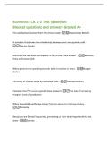 Economics Ch&period; 1-2 Test &lpar;Based on&NewLine;Blooket questions and answers Graded A&plus;