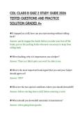 CDL CLASS B QUIZ 2 STUDY GUIDE 2026&NewLine;TESTED QUESTIONS AND PRACTICE&NewLine;SOLUTION GRADED A&plus;