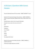 6130 Exam 2 Questions With Correct Answers