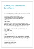 NUR 6130 Exam 1 Questions With Correct Answers&period;