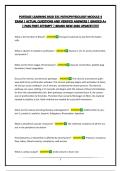 PORTAGE LEARNING BIOD 331 PATHOPHYSIOLOGY COMPLETE COURSE BUNDLE-WITHMODULES 1-10 EXAMS AND FINAL &vert; ACTUAL QUESTIONS AND VERIFIED ANSWERS &vert; GRADED A  &vert; PASS FIRST ATTEMPT &vert; BRAND NEW 2026 UPDATE&excl;&excl;&excl;&excl;&excl;&excl;&excl;