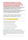Property & Casualty Insurance License Exam Prep 2026 &vert; Practice Questions&comma; Answers & Detailed Rationales Study Guide