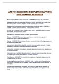 IAAO 101 EXAM WITH COMPLETE SOLUTIONS 100&percnt; VERIFIED 2026-2027&excl;&excl;