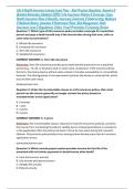 Life & Health Insurance License Exam Prep &ndash; Real Practice Questions&comma; Answers & Detailed Rationales &lpar;Updated 2026&rpar; ️ &vert; Life Insurance Policies & Coverage Types&comma; Health Insurance Plans & Benefits&comma; Insurance Contracts & Underwriting&comma; Medicare & Medicaid Basi